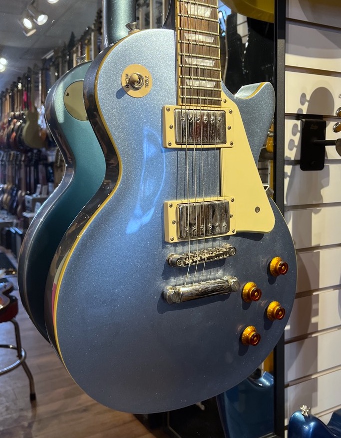 Epiphone USED Epiphone Les Paul Standard Plain Top Pelham Blue - Used